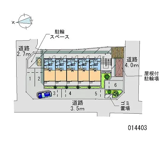 ★手数料０円★大阪市東住吉区住道矢田　月極駐車場（LP）